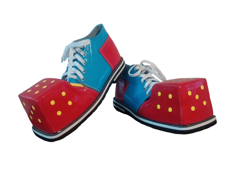 Clown Shoes Dice Etsy