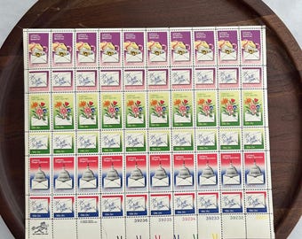 Multi-Love and Spring inspired Forever and Lower Stamp Sheets/Booklets!
