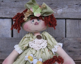Pickled Faced Raggedy Annie e pattern