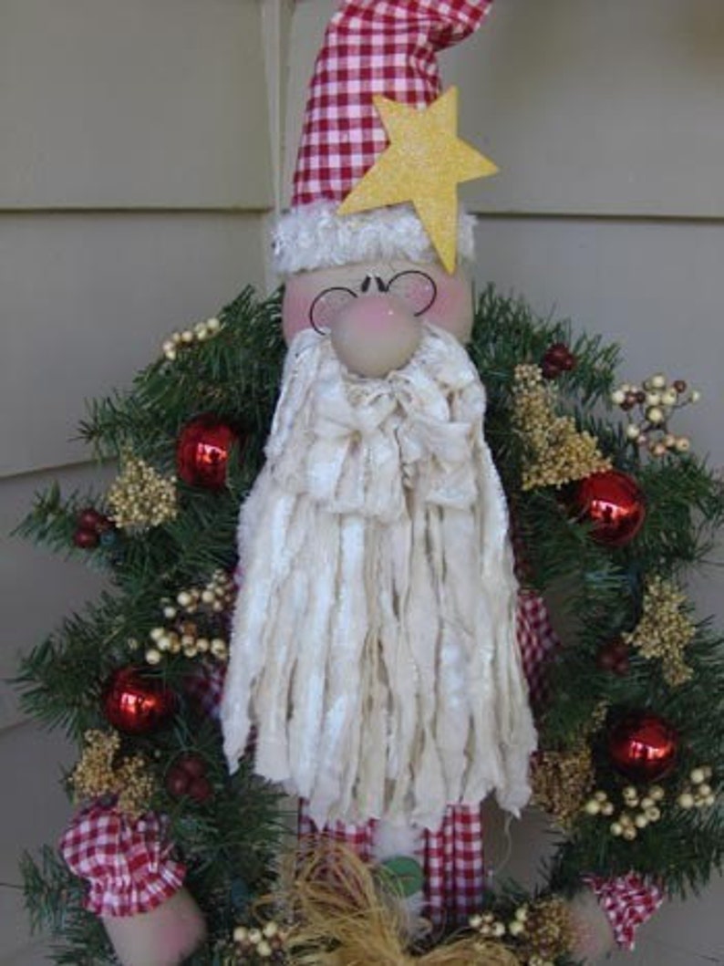 Tall-n skinny Santa E pattern image 1