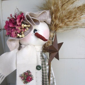 Tall-n-Skinny Snow Lady e-mönster