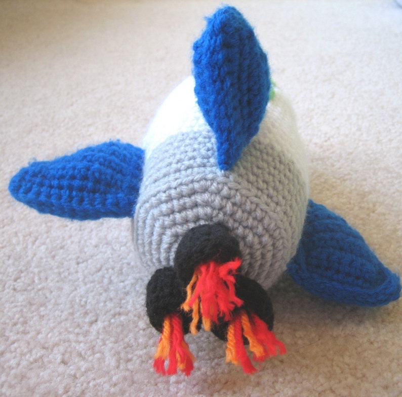 PIF Free Crochet Pattern for Rocket Ship Etsy