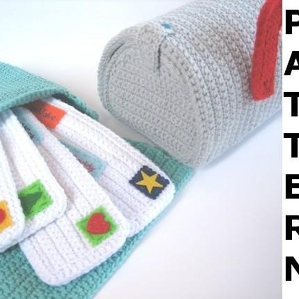 Crochet Pattern -- Mailbox and Mail Bag