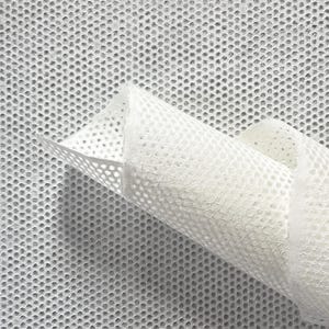 Handmade Lace Mulberry Paper Sheet | Mini Dots Pattern | White Luxury Translucent Thai Craft Paper by PaperlyUK - 64x94cm 45gsm