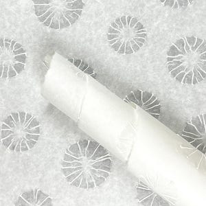 Handmade Kyoto Firework Mulberry Paper | Translucent Washi Sheet with Burst Pattern, Decorative Paper for Lampshades, Journals, Arts & Craft