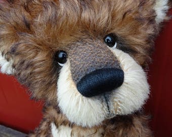 Two-Tone Bear Sewing Pattern - 15 Inch 'FRIDO' (PDF Pattern)