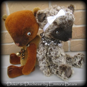Booth and/or Acorn - Emma&#39;s Bears Double PATTERN