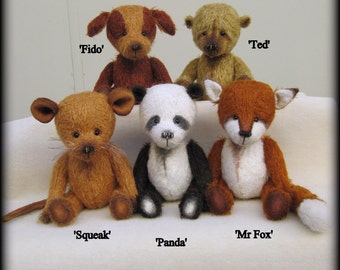 The Lost Toys Collection - Emma's Bears e PATTERN to make all FIVE critters