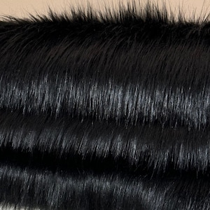 2024 BLACK - BRANDNEUE Kollektion für 2024 - Luxuriöses Kunstpelz-Material - Postfrei - FurAddiction & Emma's Bears Exclusive - Neue Größen