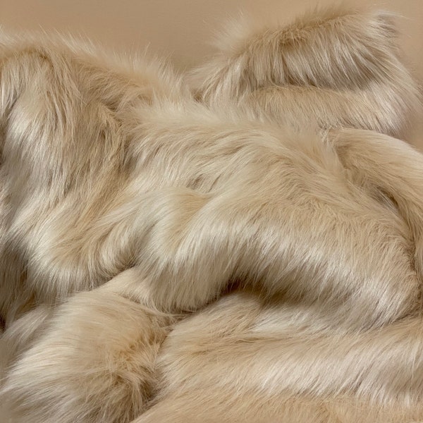 CREAMY BLONDE - Brand NEW Range for 2023 - Premium Faux Fur Material - Free Post  - Various Sizes Available