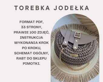 Handmade crochet bag, shoulder crochet bag with leather flap, herringbone crochet bag, crossbody bag tutorial, handmade bag with strap