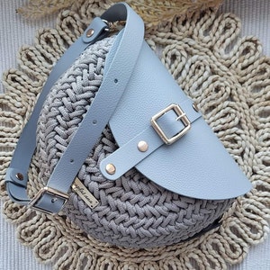 crochet bag pattern, herringbone pattern
