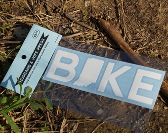 BIKE Indiana Vinyl Decal