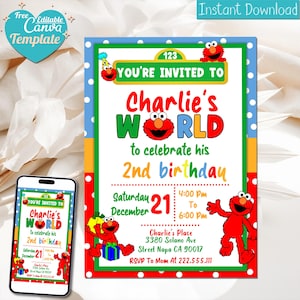 Faire-part d'anniversaire modifiable | Modèle modifiable-imprimable, faire-part enfant pour garçon et fille | faire-part d'anniversaire | Invitation Téléchargement instantané