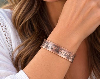Handcrafted Anitclastic Mountain View Bracelet