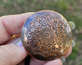 Mandala Copper Ponytail cover