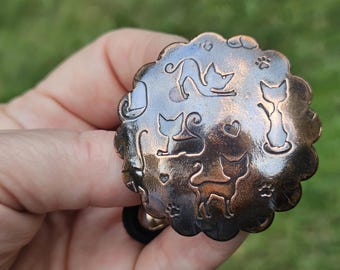 Copper Cats Ponytail cover