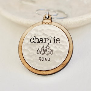 Name Ornament - Christmas Tree Ornament