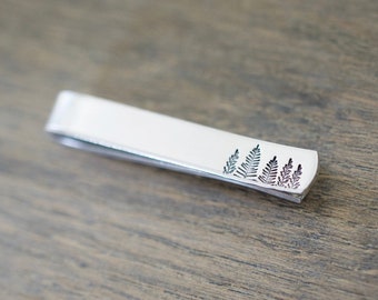 Forest Tie Clip - Tree Tie Clip - Gift for Him