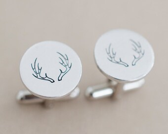 Antler Cufflinks - Custom Cufflinks