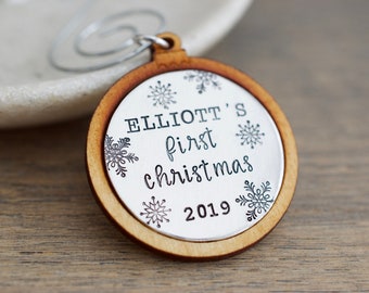 Baby's First Christmas Ornament - Custom Ornament - 2023 Christmas Ornament