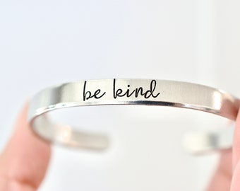 Be Kind Bracelet - Inspirational Jewelry - Bracelet for Women