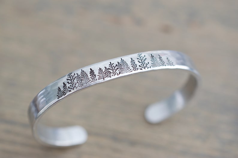 Enchanted Forest Cuff Bracelet with Diamonds
