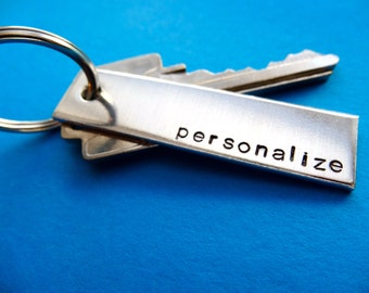 Personalized Keychain - Custom Keychain - Gift for Men, Women - Anniversary, Wedding Gift