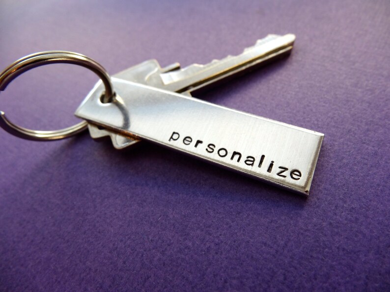 Personalized Keychain Custom Keychain Gift for Men, Women Anniversary, Wedding Gift image 3