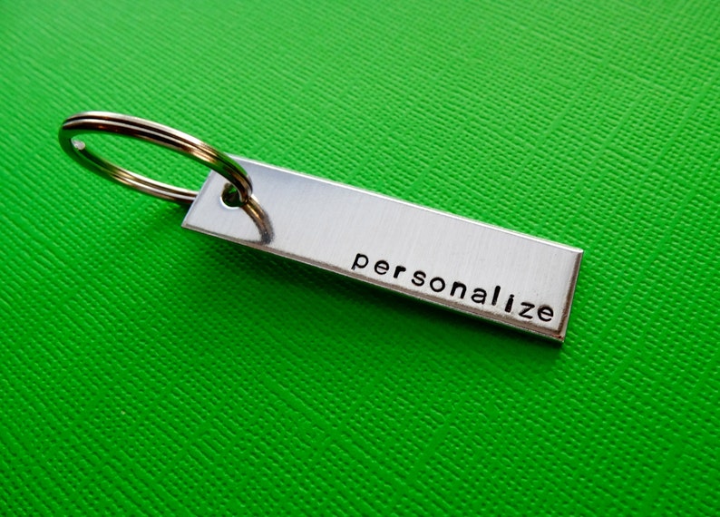 Personalized Keychain Custom Keychain Gift for Men, Women Anniversary, Wedding Gift image 4