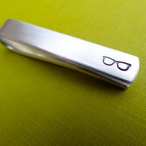 Glasses Tie Bar Custom Tie Clip Optometry Gift image 3