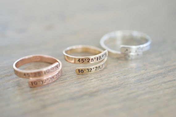 Etsy hotsell coordinates ring