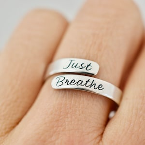 Just Breathe Wrap Ring
