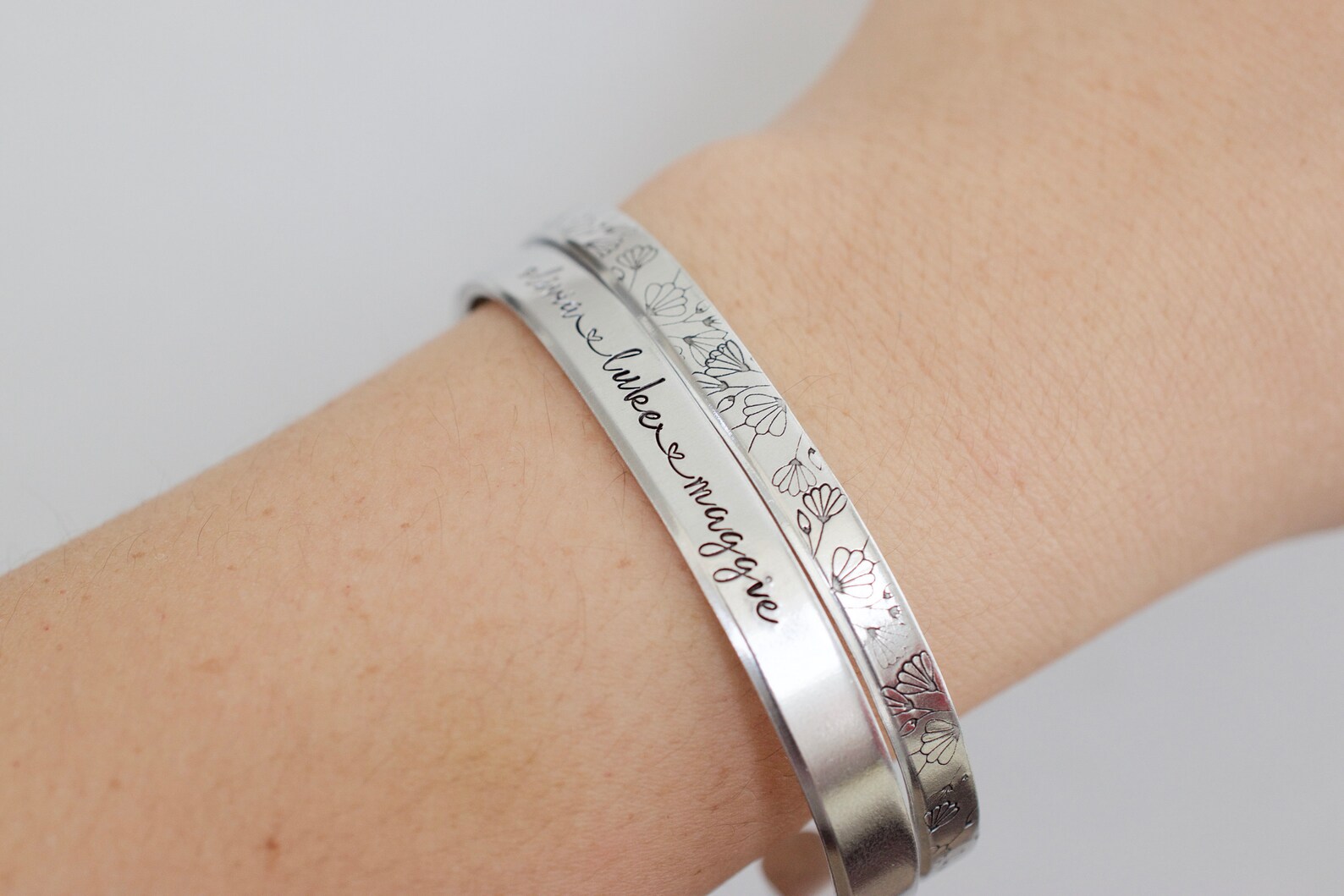 Custom Name Bracelet Kid Name Cuff Bracelet Bracelet for Etsy