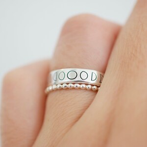 Moon Ring - Sterling Silver Ring - Moon Phase Ring - Astrology Jewelry