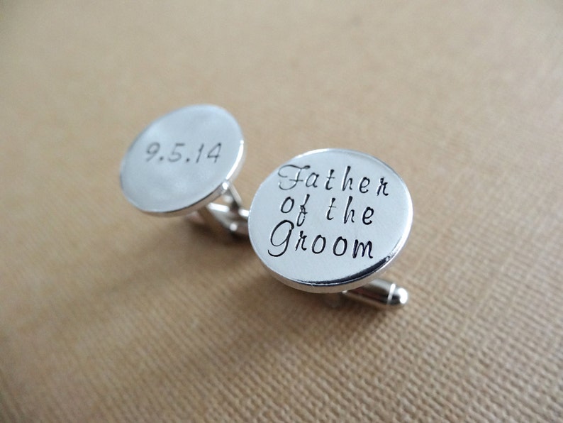 father of the groom cufflinks