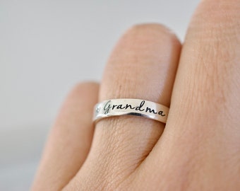 Grandma Ring - Sterling Silver Ring