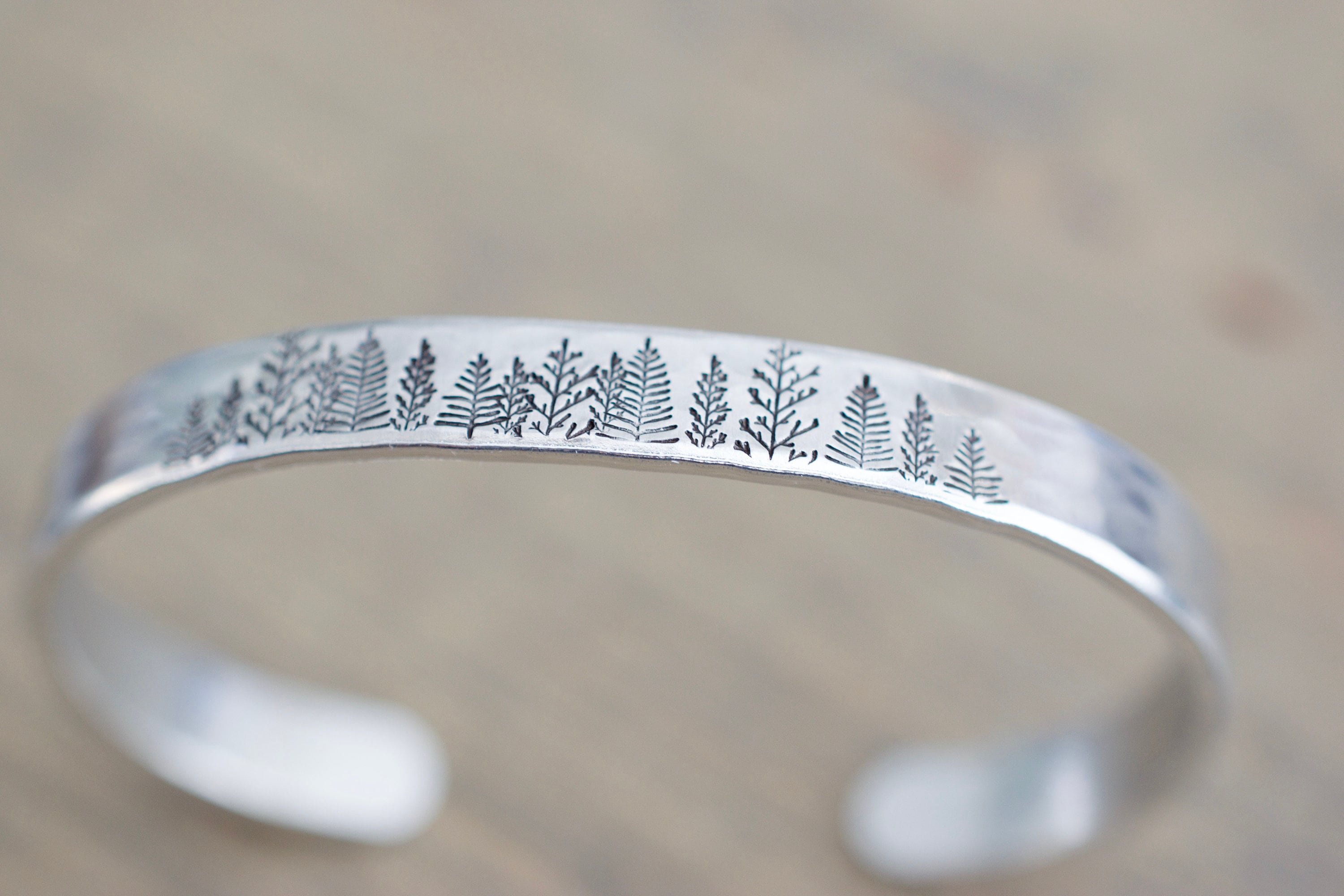 Forest Bracelet Tree Cuff Bracelet Nature Jewelry 1/4 Etsy Canada