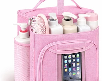 Organizador de pañales con múltiples bolsillos - Gran capacidad para guardar artículos esenciales de viaje para la habitación del bebé.