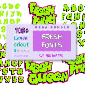 Más de 100 archivos Fresh Prince, fuentes Fresh Prince SVG, Svg africanos, Fresh Prince Cricut, imágenes prediseñadas Fresh Prince, alfabeto Fresh Prince, fuentes verdes