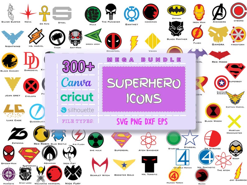 Icono Super Poder Paquete de iconos Svg de MEGA Super Heroes, Super Boy, Super Girl ...