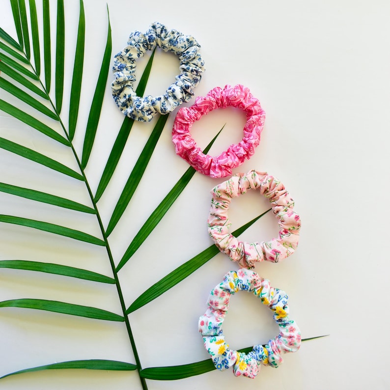 light pink scrunchie, pink scrunchie, skinny scrunchie, skinny floral scrunchie, skinny pink scrunchie, skinny cotton scrunchie, colorful scrunchie, handmade scrunchie, floral scrunchie, cotton scrunchie, pink cotton scrunchie, pink scrunchie, colorful scrunchy, floral scrunchie, pink scrunchy, blue and white scrunchie, pink floral scrunchie, blue floral scrunchie