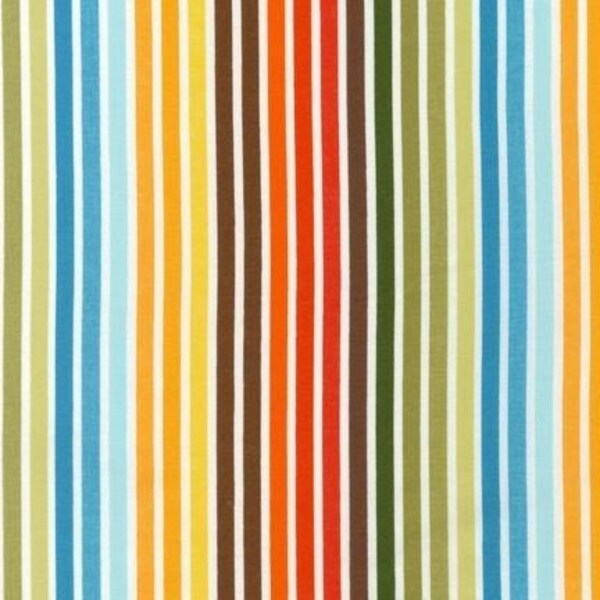 Urban Zoologie, Metro Market and Remix Fabric by Ann Kelle for Robert Kaufman, Stripe in Bermuda-Fat Quarter