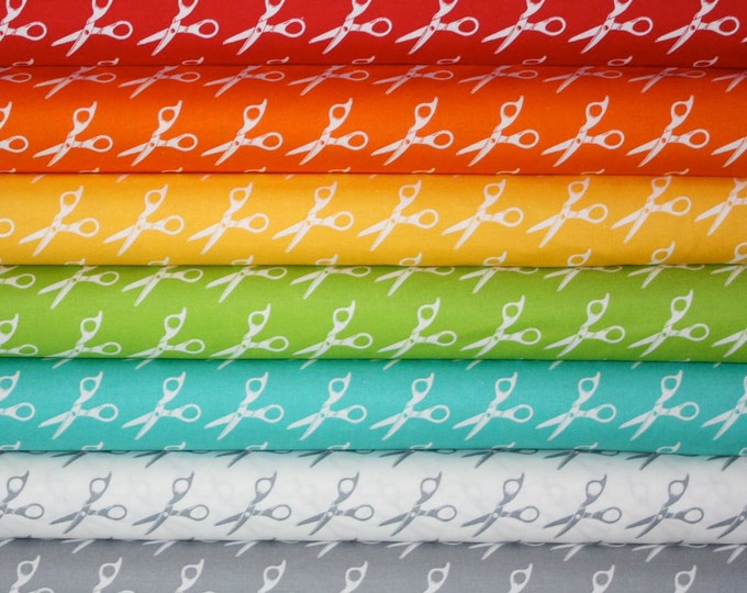 Half Moon Modern Fabric Bundle by Moda fat Quarer Bundle 7 Etsy