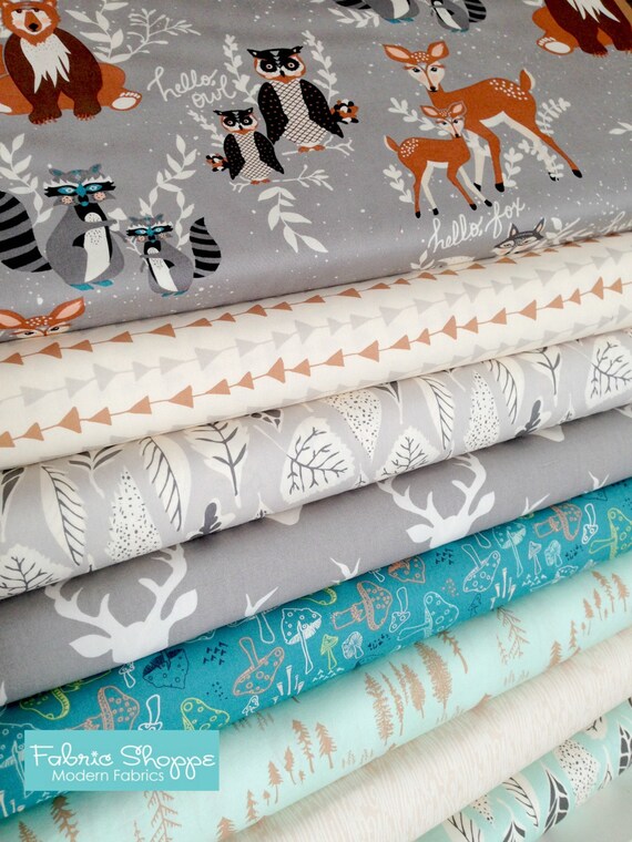 Fat Quarter Neutral Butterflies Cotton Quilting Sewing Patchwork Fabric
