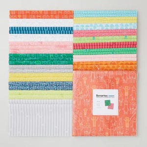 Robo Boogie layer cake by Benartex, kid fabric, boy quilt, baby quilt, quilting quilt sewing precut cotton quilting fabric 10” squares,
