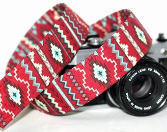 Custom Camera straps, Tribal Camera Straps, Native American -Southwestern - Camelback