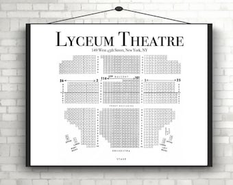 Lyceum Theatre on Broadway Theater: Info & Seating Chart