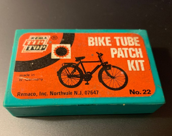 Vintage Bike Tube Patch Kit, Rema Tip Top, No. 22, West Germany Etsy