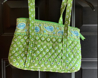 Green vera bradley purse Clearance